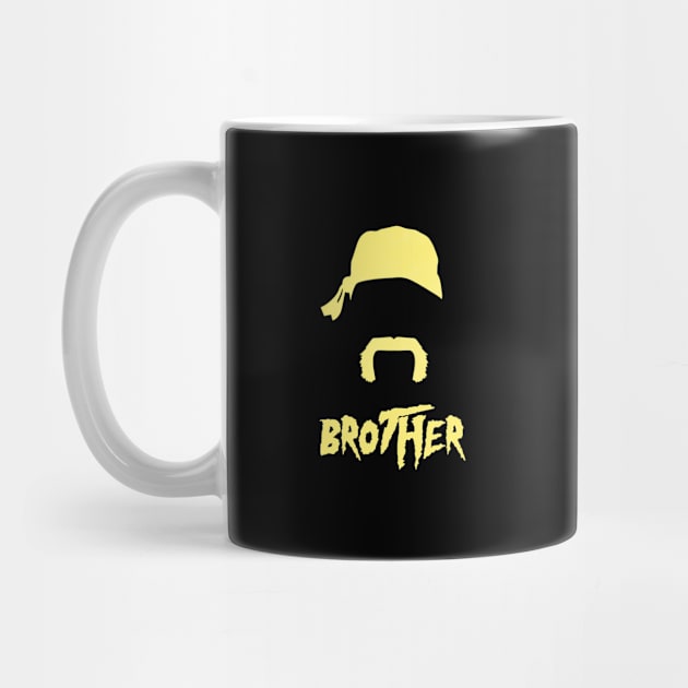 Brother Classic Vector (Yellow) - Hulk Hogan by cheesefries